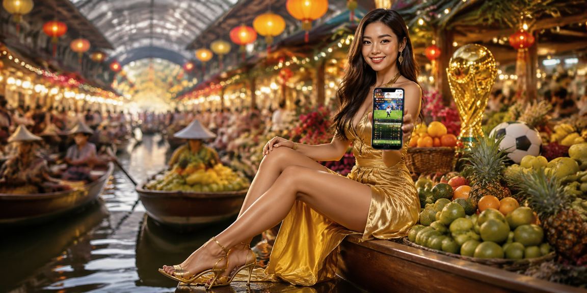 Người xem bóng đá và theo dõi kèo cược tại lễ hội vùng Mekong, không khí sôi động