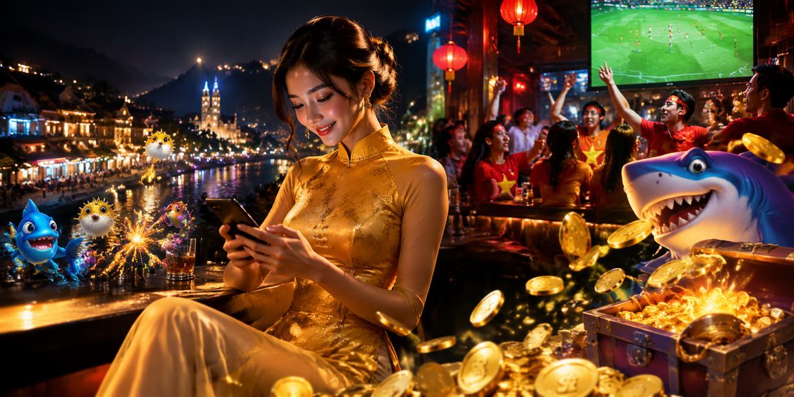 Người chơi tại Sapa thư giãn bên thiên nhiên, biểu tượng cân bằng cuộc sống khi chơi game